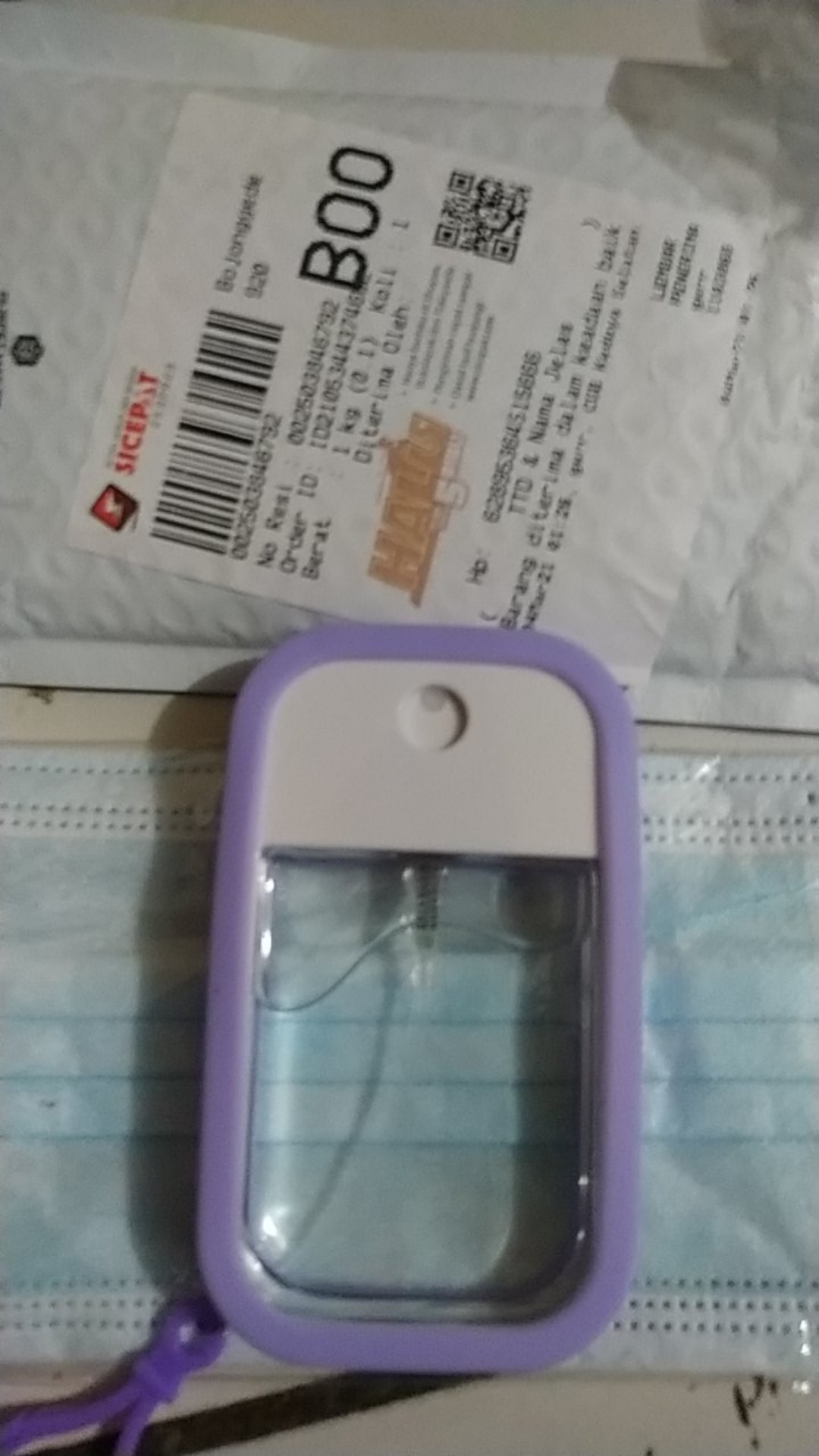 Hand Sanitizer Pocket Spray Sillicon Touchland / Tuca