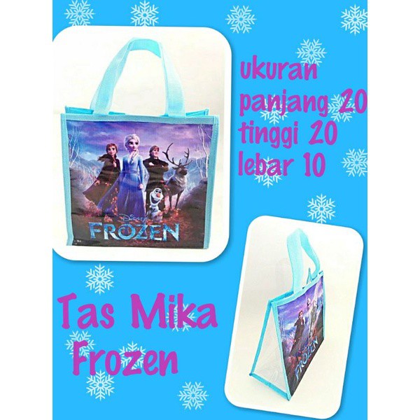 

Souvenir ulang tahun Tas mika Frozen