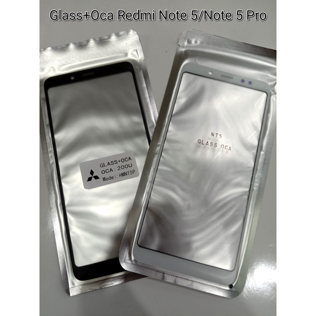 Glass Plus Oca Redmi Note 5 Note 5 Pro Kaca Lcd + Oca Redmi Note 5 Note 5 Pro
