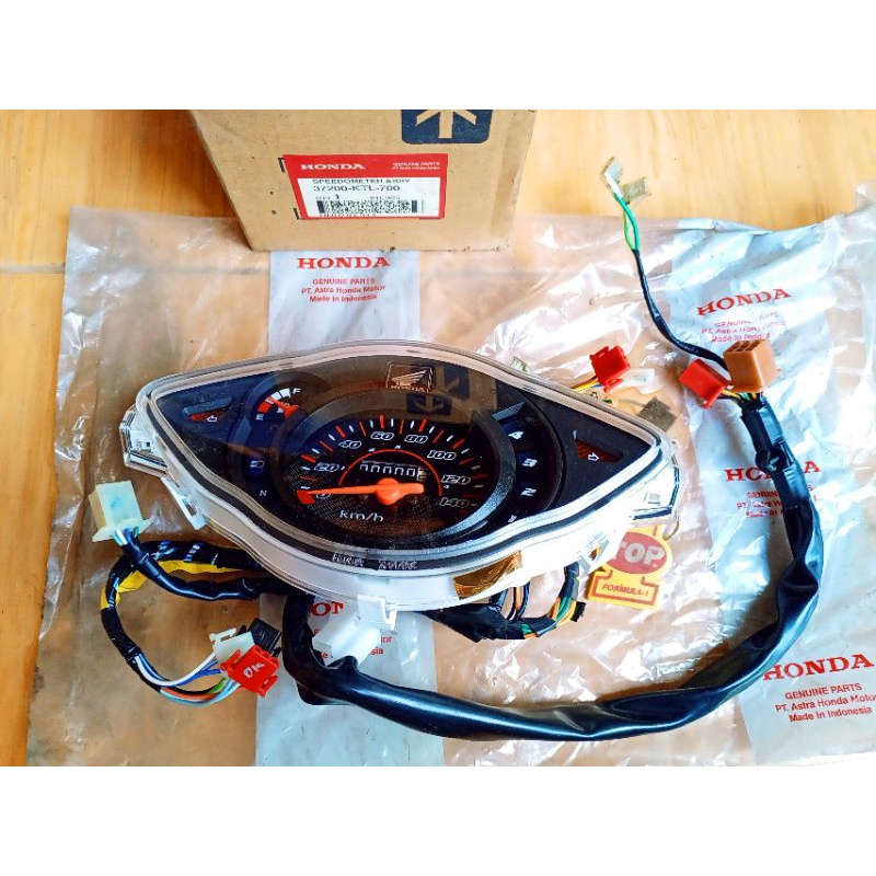Spido Spidometer Spedo Speedometer Assy Honda Supra Fit New Supra Fit X Fit S 37200-KTL-700
