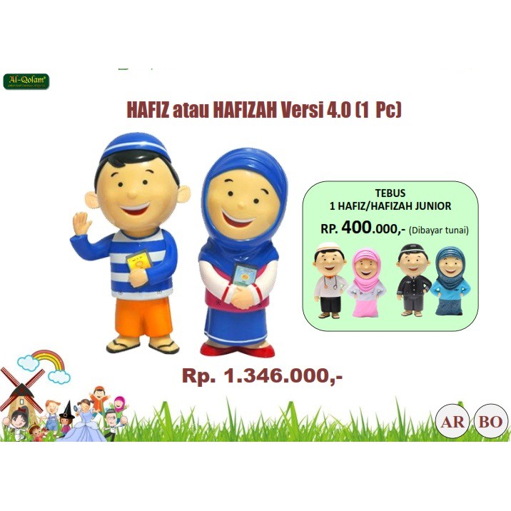 Hafiz talking doll tebus murah Hafiz/Hafizah Junior