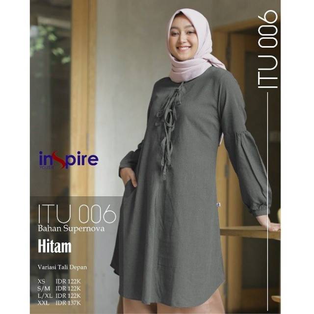 ITU 06 Inspire,  Tunik Dewasa Inspire, Tunik Remaja Inspire, Tunik Supernova, Tunik Masa Kini