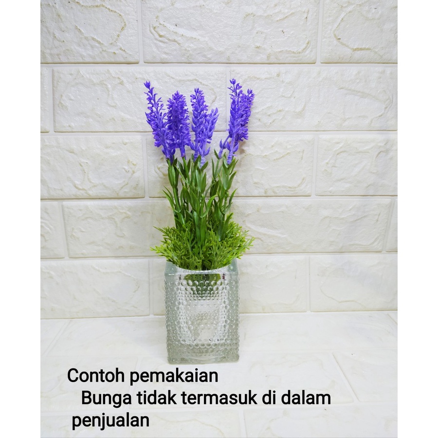 Vas Kaca Kotako Totol- Vas Bunga Cantik Tebal Elegan