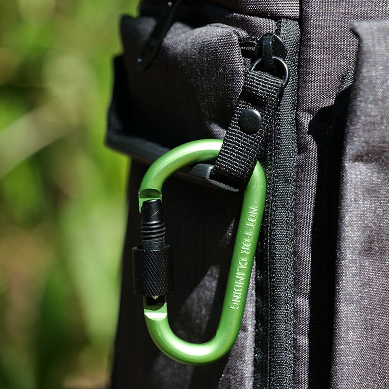 Carabiner Multifungsi Bahan Aluminum Alloy Untuk Rock Climbing Camping Hiking