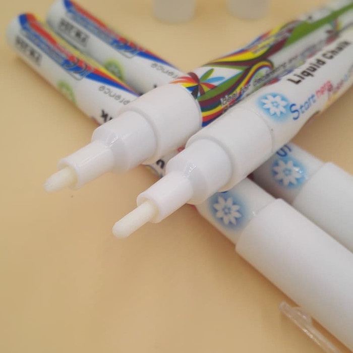 

MURAH Liquid Chalk Pen White 3mm Brand Goodplus