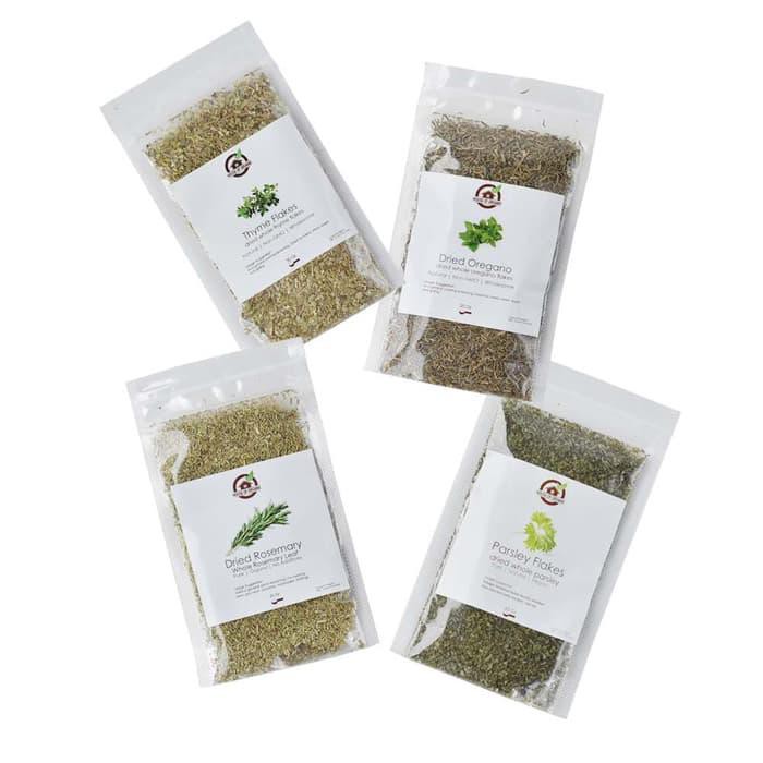 

Essential Herb Pack / Paket ( Oregano , Thyme , Parsley , Rosemary )