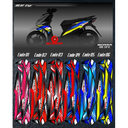 Beat Street/Sticker Beat Esp/Decal Beat Esp/Stiker Beat Esp/Sticker Beat Esp/Striping Beat Esp/Beat
