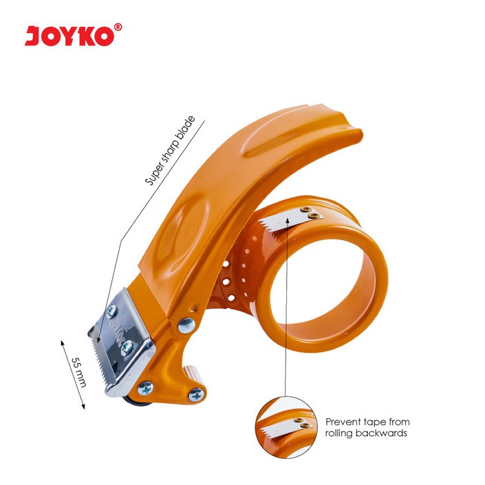 Tape Cutter Joyko TC-119 2&quot; Bahan Besi Anti Rusak / Pemotong Lakban Alat Potong Pita Perekat TC 119