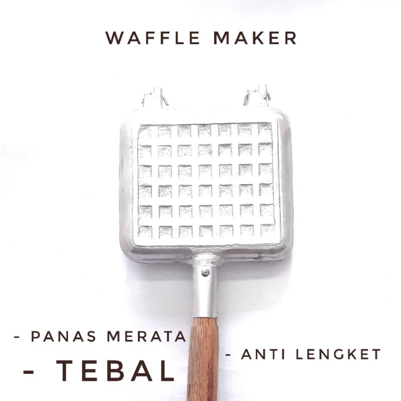 Waffle Maker Cetakan Wafel Kotak Wafle Crofel Persegi