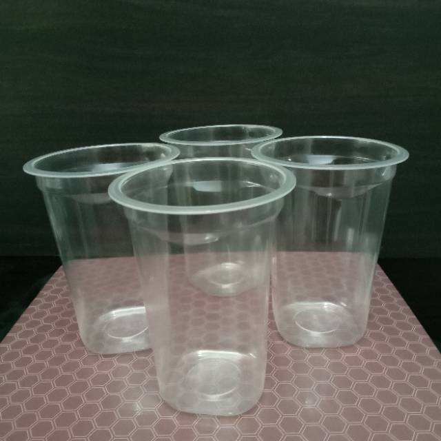 Gelas Plastik 250 Ml 50 Pcs Shopee Indonesia