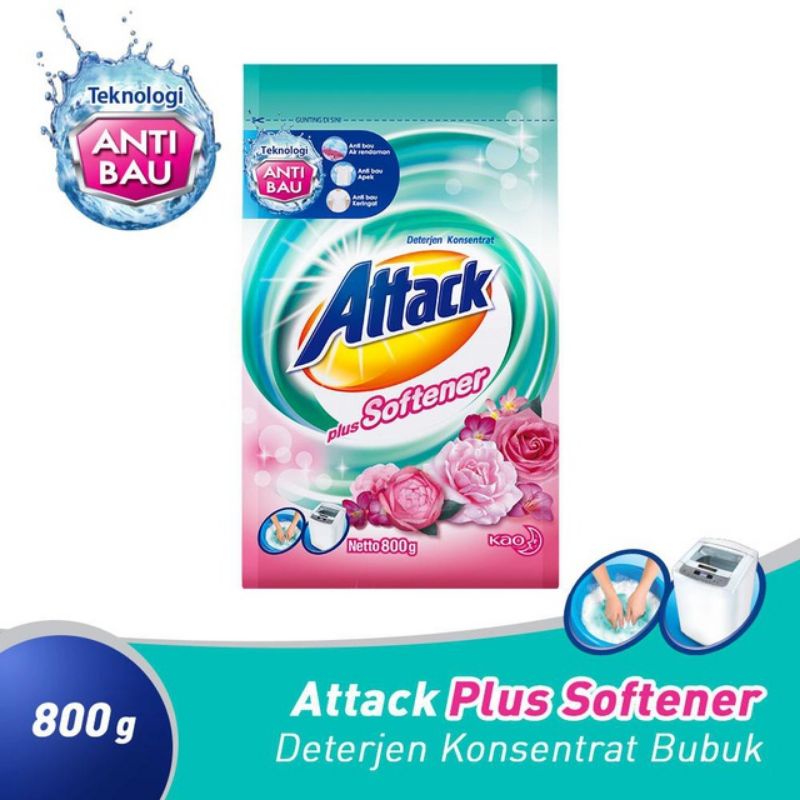 Attack Plus Softener 800 gr
