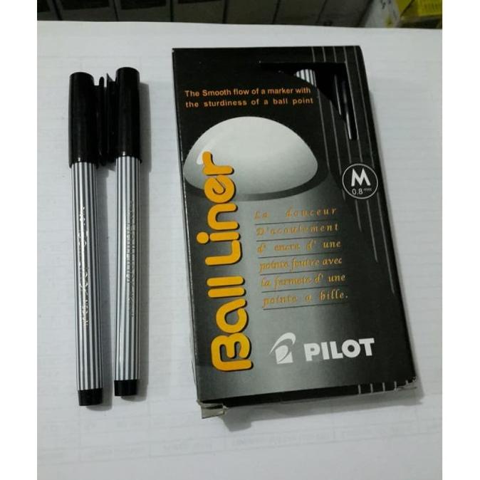 

Office & Stationery | Alat Tulis | Pulpen Pilot Balliner ( Ball Liner Medium 0.8Mm ) | Best Seller