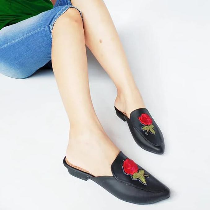 Sandal Flatshoes Ria Amelia Sampan Vareatif Warna Terlaris Produc Terbaru