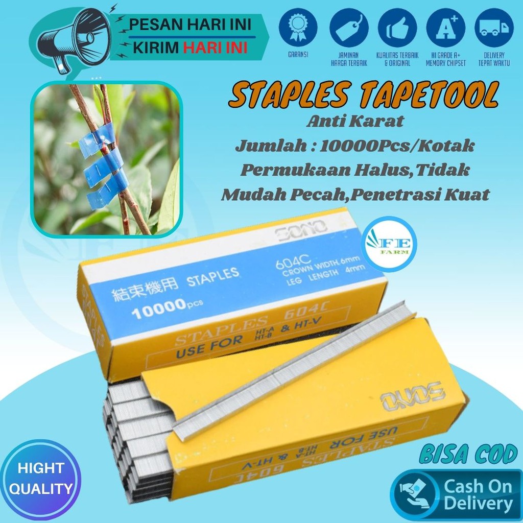 Tapetool Refill Staples Isi Ulang Tapetool FEFARM