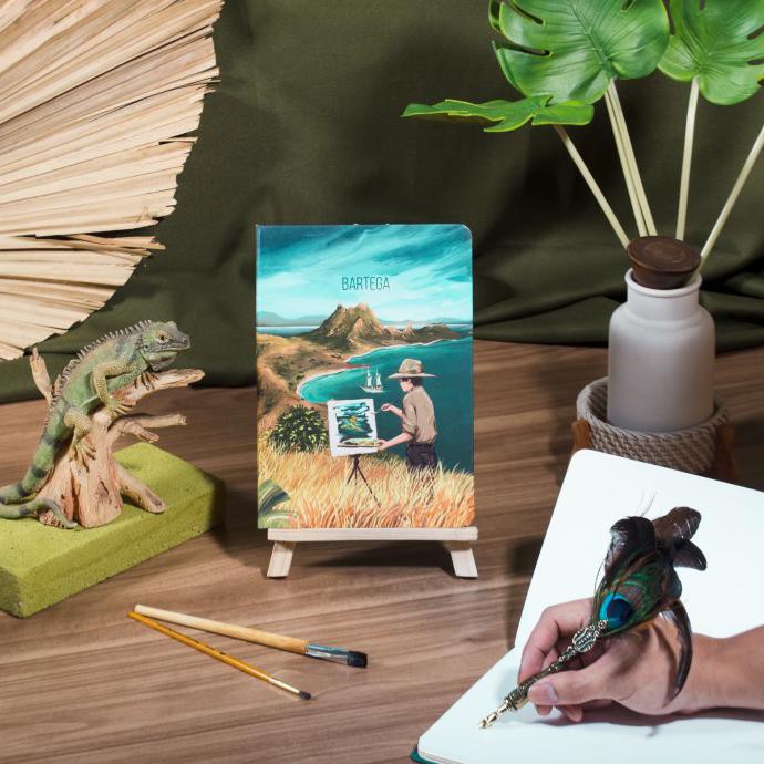 

(PERALATAN MENGGAMBAR) KOMODO ISLAND SKETCHBOOK BY BARTEGA X PAPERMARK. ID COD