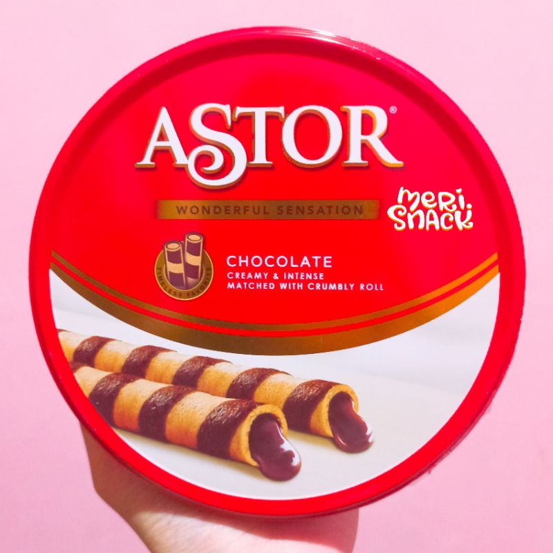 

Astor Wafer Stick Chocolate Kaleng 156gr