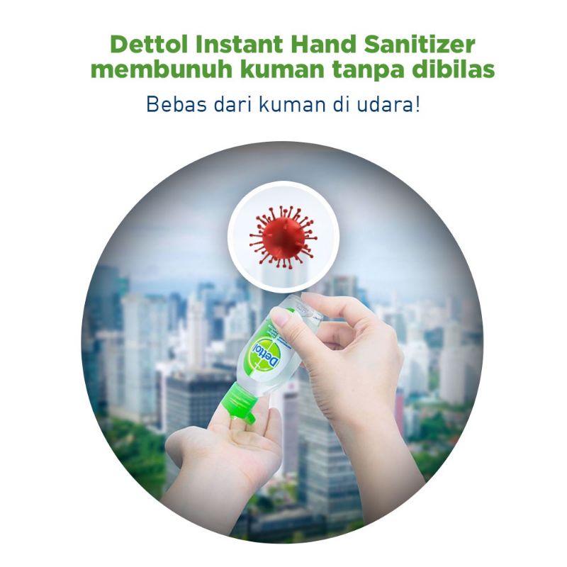 Dettol Hand Sanitizer Original 50 ml