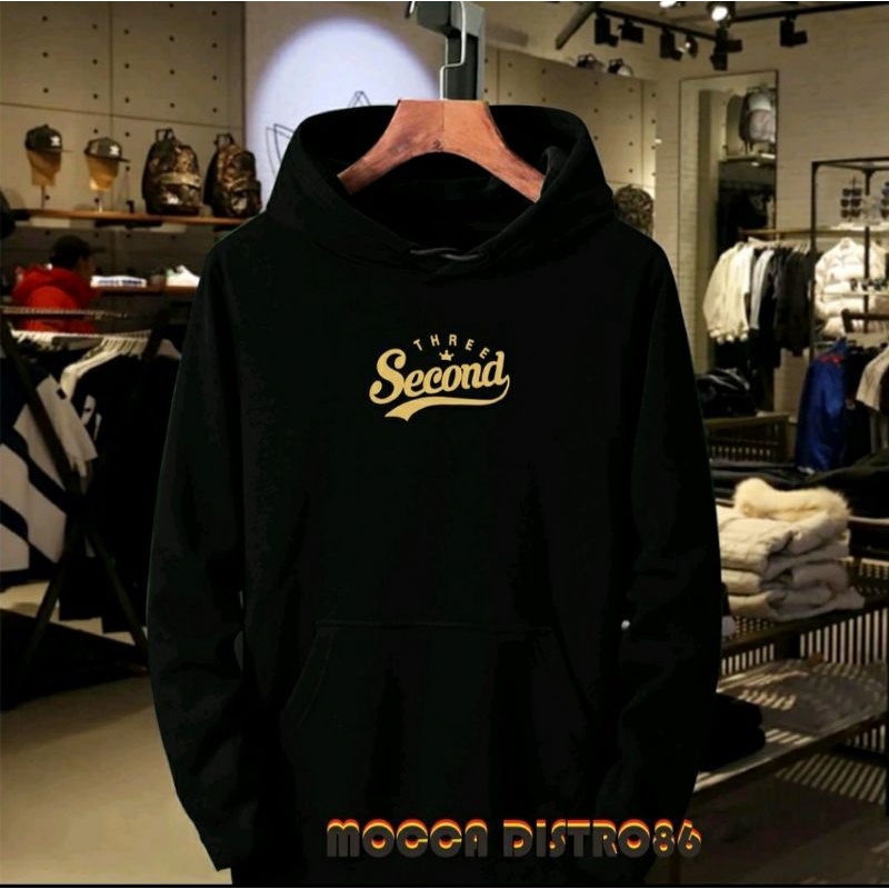 Hoodie Distro 3second-3 Premium Print / Hoodie Pria / Hoodie Keren / Hoodie Murah / Jaket Distro Ove