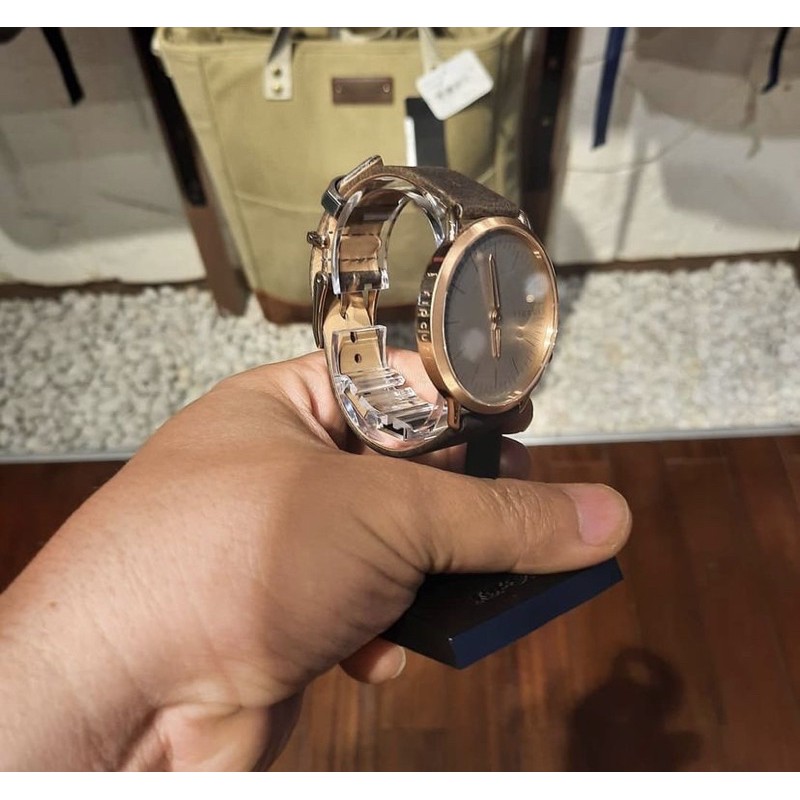 Jam tangan ripcurl wanita super slim rose gold olive original