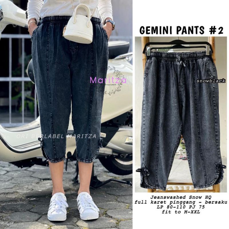 Gemini Pants Celana Wanita Jumbo