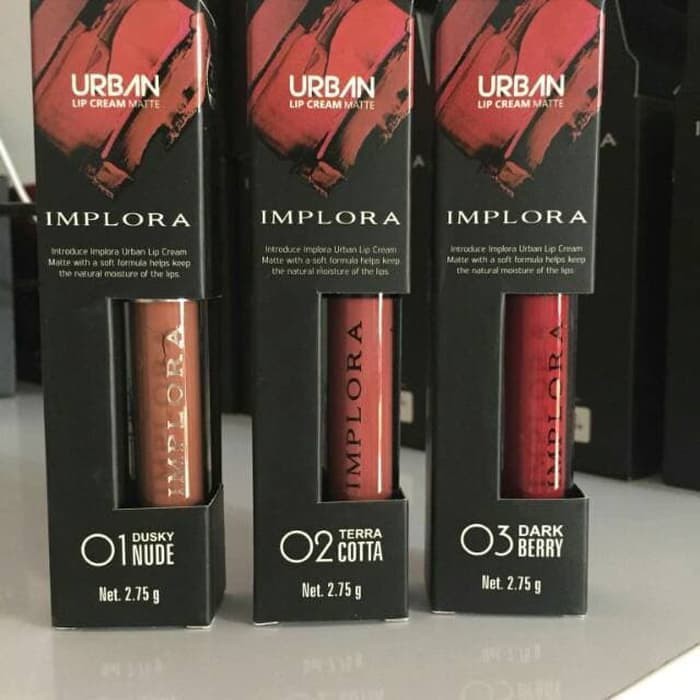 Implora Urban Lip Cream Matte Implora urban Lipcream Matte Implora Lipcream Implora Lip Cream