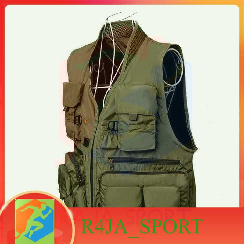 Deukio Rompi Pancing Fishing Vest Quick Dry Jacket XL - GDS09