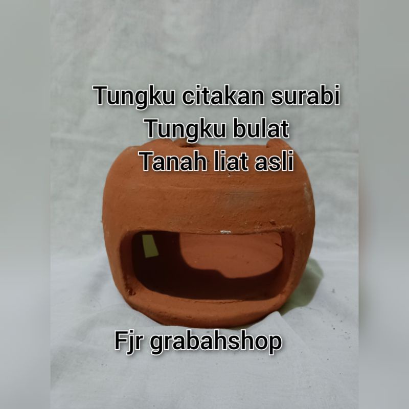 tungku citakan surabi tanah liat alat mamasak serabi asli tanah  liat berkualitas tungku grabah tung