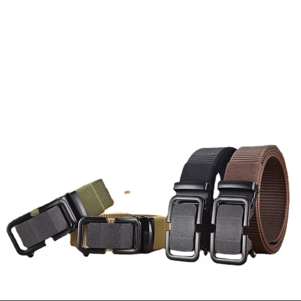 IKAT PINGGANG PRIA SABUK NYLON CANVAS MODEL REL GESPER ELEGANT MEN BELT S037