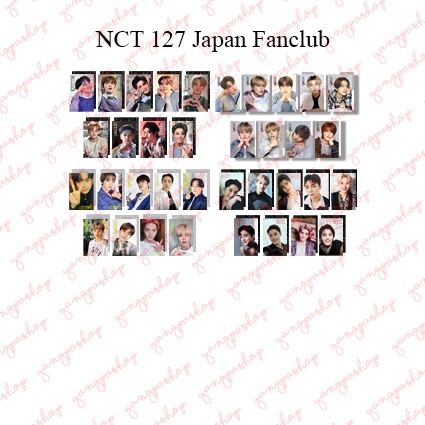[READY / SET] 127 JAPAN FC FANCLUB AWAKEN LOVEHOLIC THE ORIGIN PHOTOCARD FAN MADE UNOFFICIAL YANGPAS