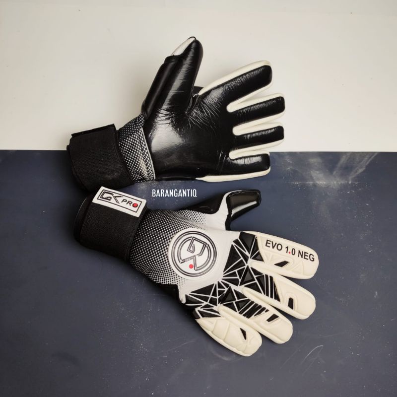 BONUS SABLON NAMA SARUNG TANGAN KIPER ORIGINAL GK PRO EVO NEG 1.0 MATRIX WHITE