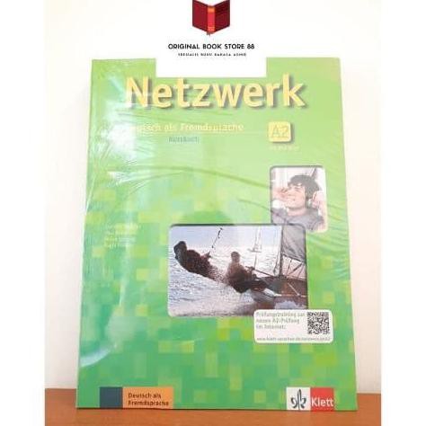 (TERLARIS) NETZWERK A2 BUKU PELAJARAN BAHASA JERMAN KATALIS 1 SET 2 BUKU 2CD