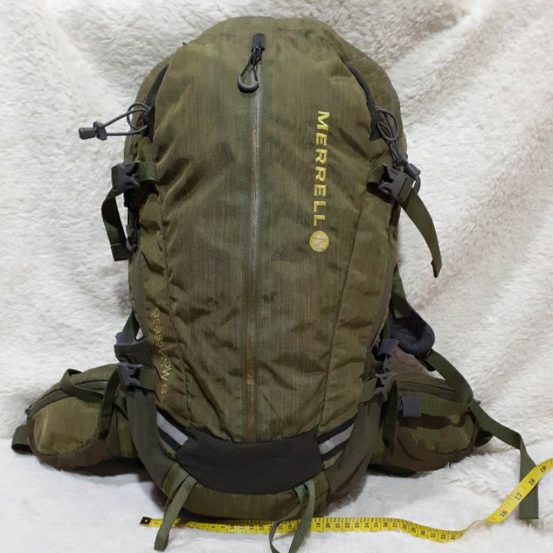 Tas Ransel Second / Preloved / MERRELL Grassbow 30 Hijau Backpack / Bekas