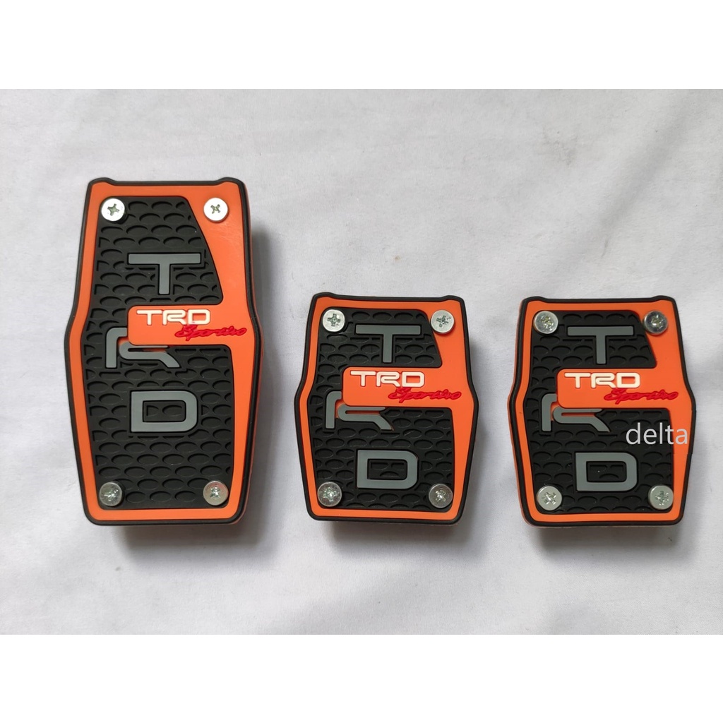 Pedal Gas Karet ISK Manual 3pcs Karakter Tulisan