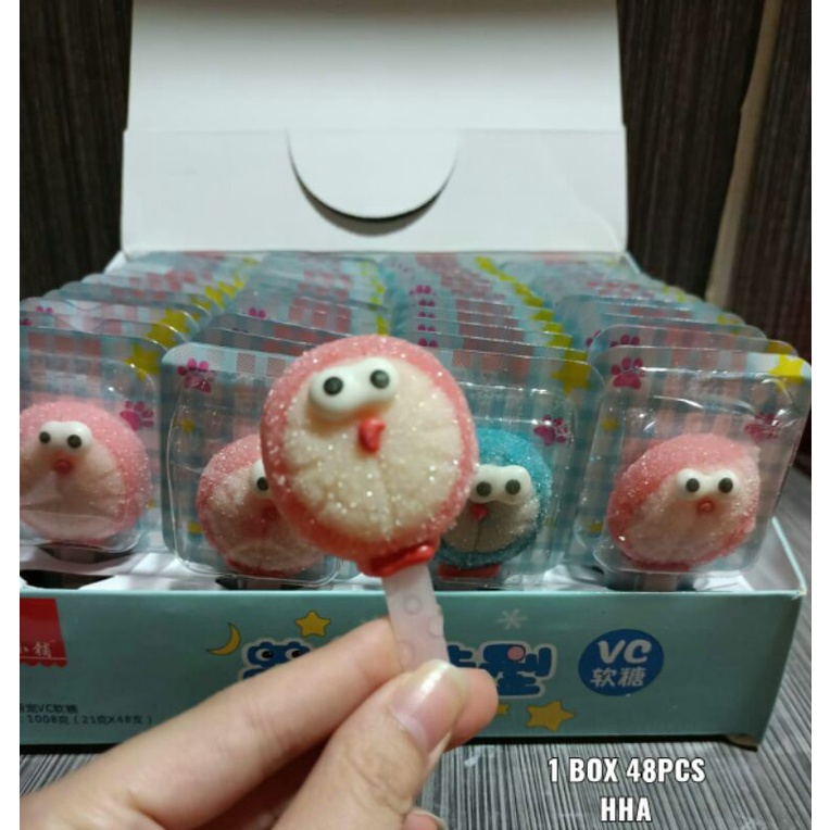 

Import Permen anak karakter Doraemon 1box isi 48pcs