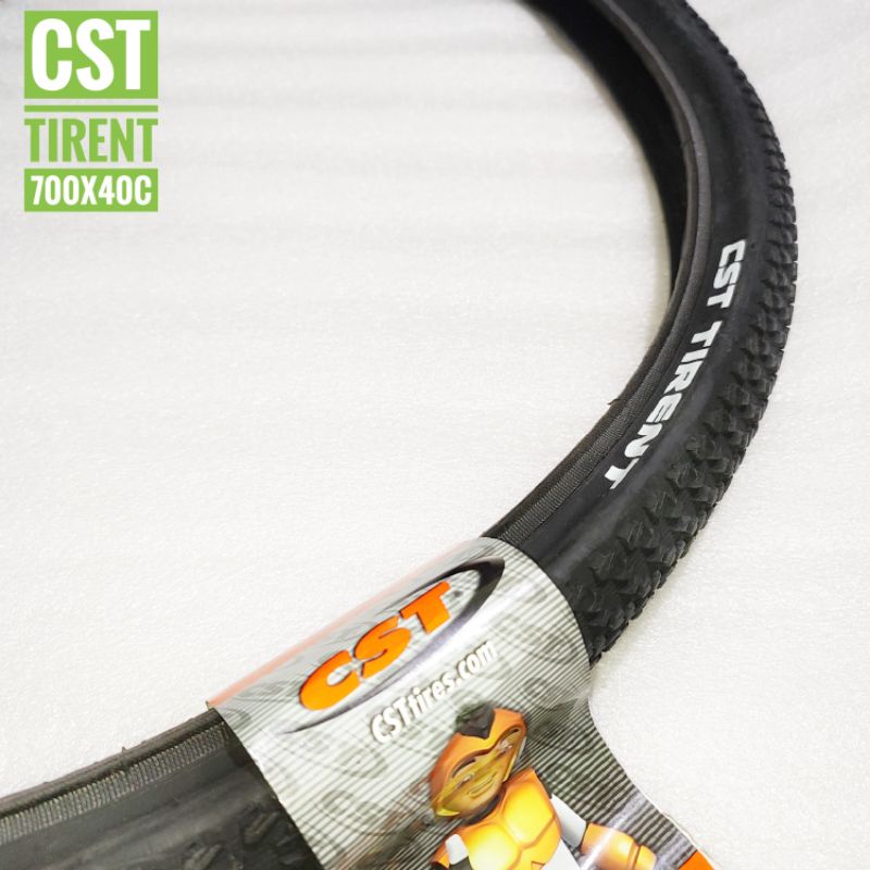 Ban Luar CST TIRENT 700x40c - ban cst tirent 700x40c - ban luar cst 700x40c - ban luar hybrid + ban 