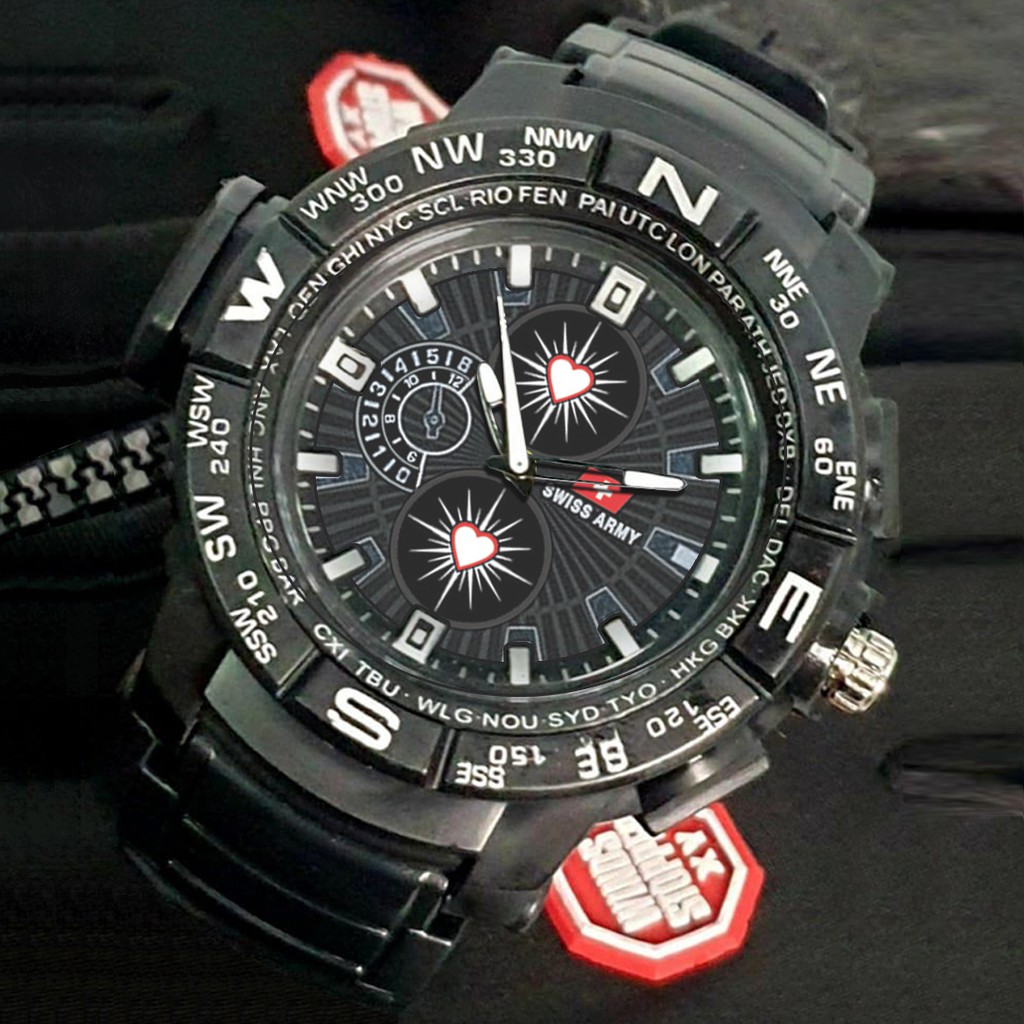 (EXCLUSIVE) Jam Tangan PSHT motif 20 Sport Bagus