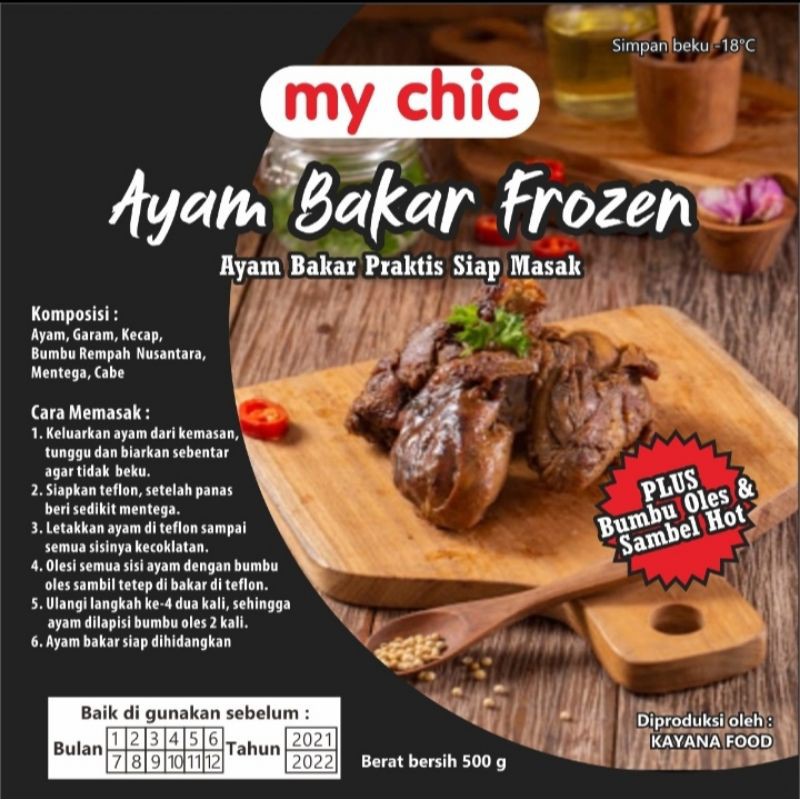 

AYAM BAKAR FROZEN my chic