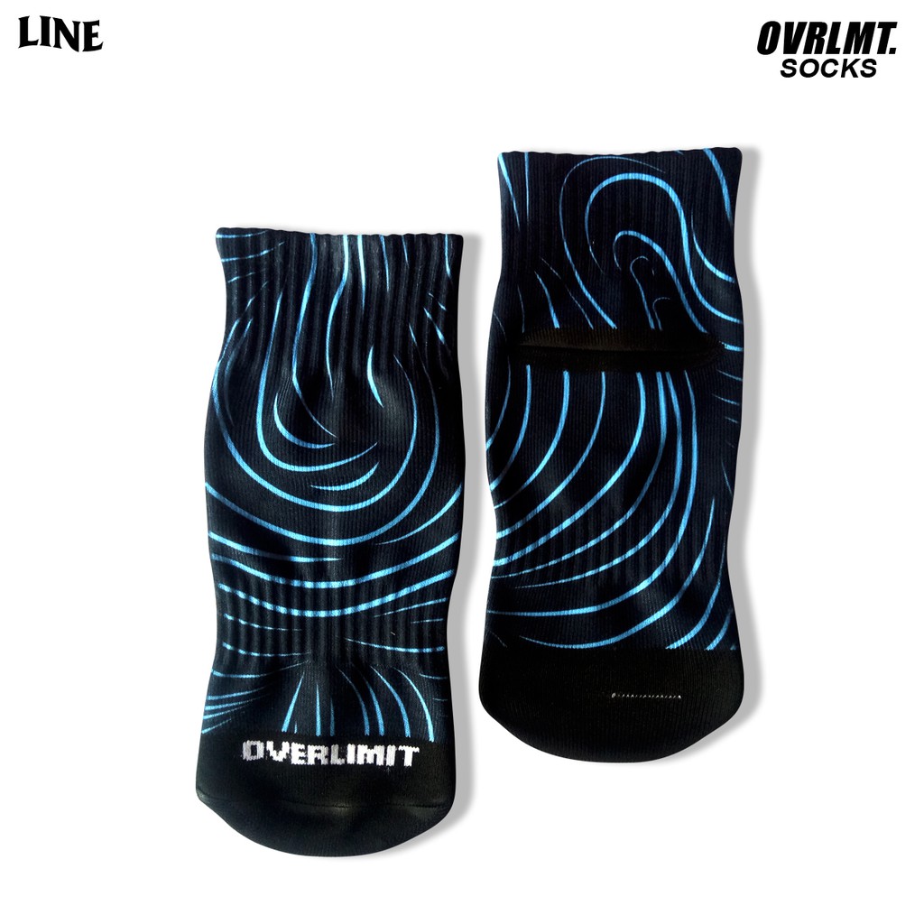 OVERLIMIT Line - Kaos Kaki Pendek Pria Wanita Tebal Motif Distro Kaoskaki Premium Print Sock Uniseks Kaus kaki Printing Unisex Koskaki Print Cewek Kauskaki Cowok Ukuran Mata Kaki Terbaru Kasut Kantor Sekolah Formal Model Oldschol Oldschool Oldskol Keren B