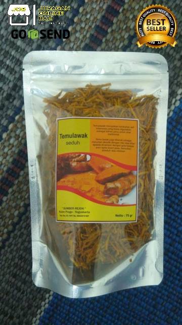 Temulawak Original Instan / Temulawak Seduh dan Siap Saji Kemasan 75 gram / Curcuma Zanthorrhiza