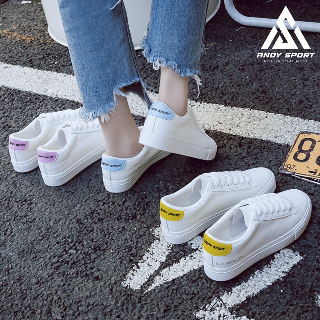 Sepatu Sneakers Wanita Anoy C-01 Sepatu Kets Kuliah Sekolah Kerja Hangout Murah Berkualitas