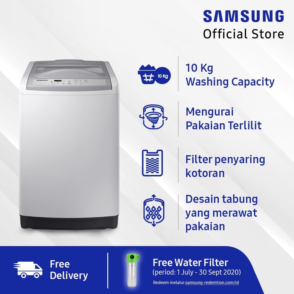 Samsung Mesin Cuci Top Loading 10 Kg WA10M5120SG-1