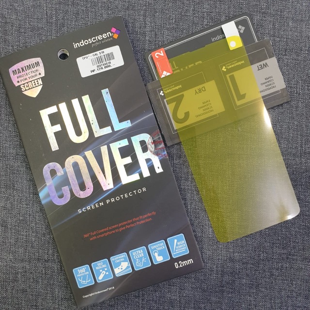 Anti Gores Samsung S10 Indoscreen Fullcover [ HANYA DEPAN SJAA ]