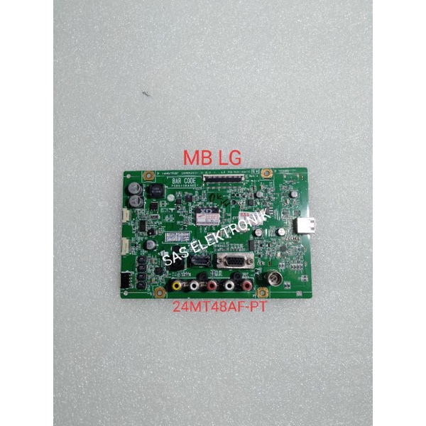 MB MOTHERBOARD MAINBOARD MESIN TV LED LG 24 INCH 24MT48AF-PT 24MT48AF