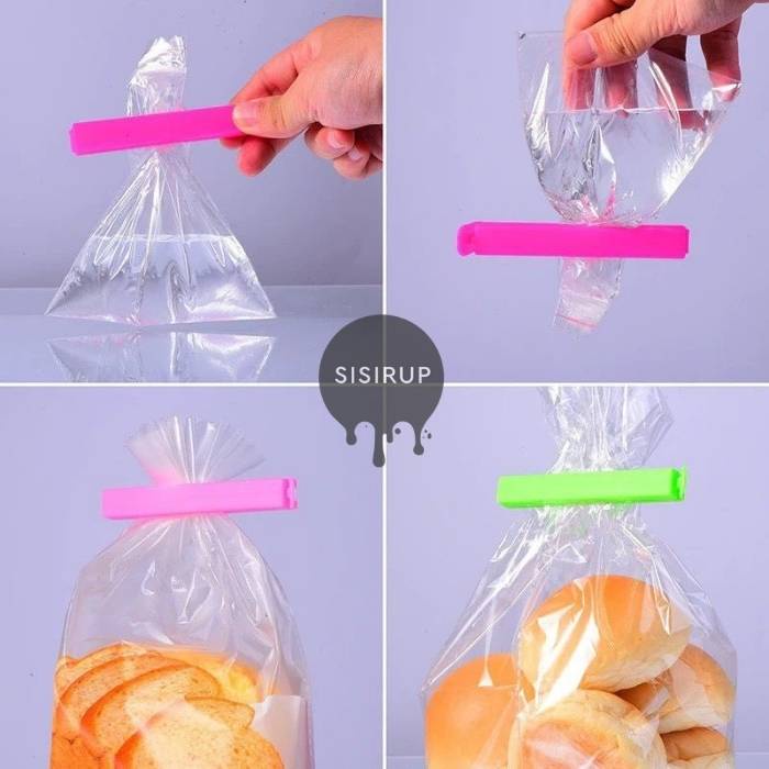 Clip Food / Jepit Plastik / Penjepit Plastik / Roti / Food Sealer Segel