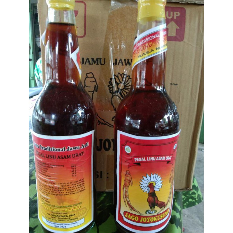 Jamu Pegal Linu Asam Urat Cap Jago Joyokusumo