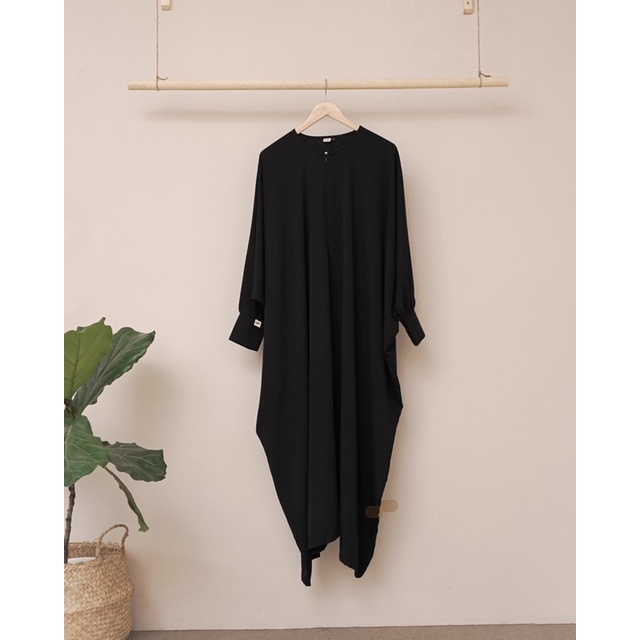 Abaya FK set black dheambunproject NWT bukan aljenna elmadina