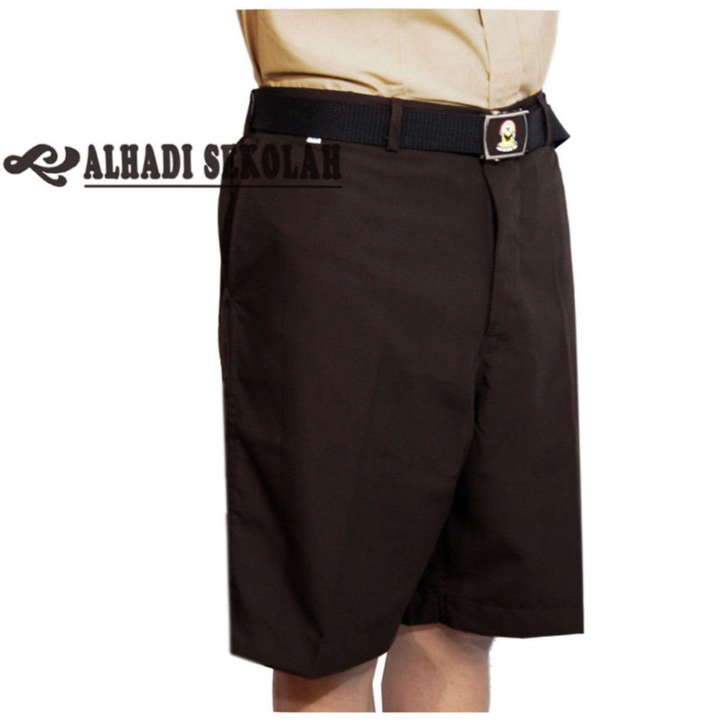  Celana Pendek Coklat  Pramuka Siswa Sekolah SD Madrasah 