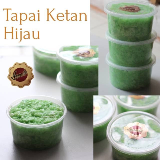 Jual Tape Ketan Hijau 450ml Shopee Indonesia