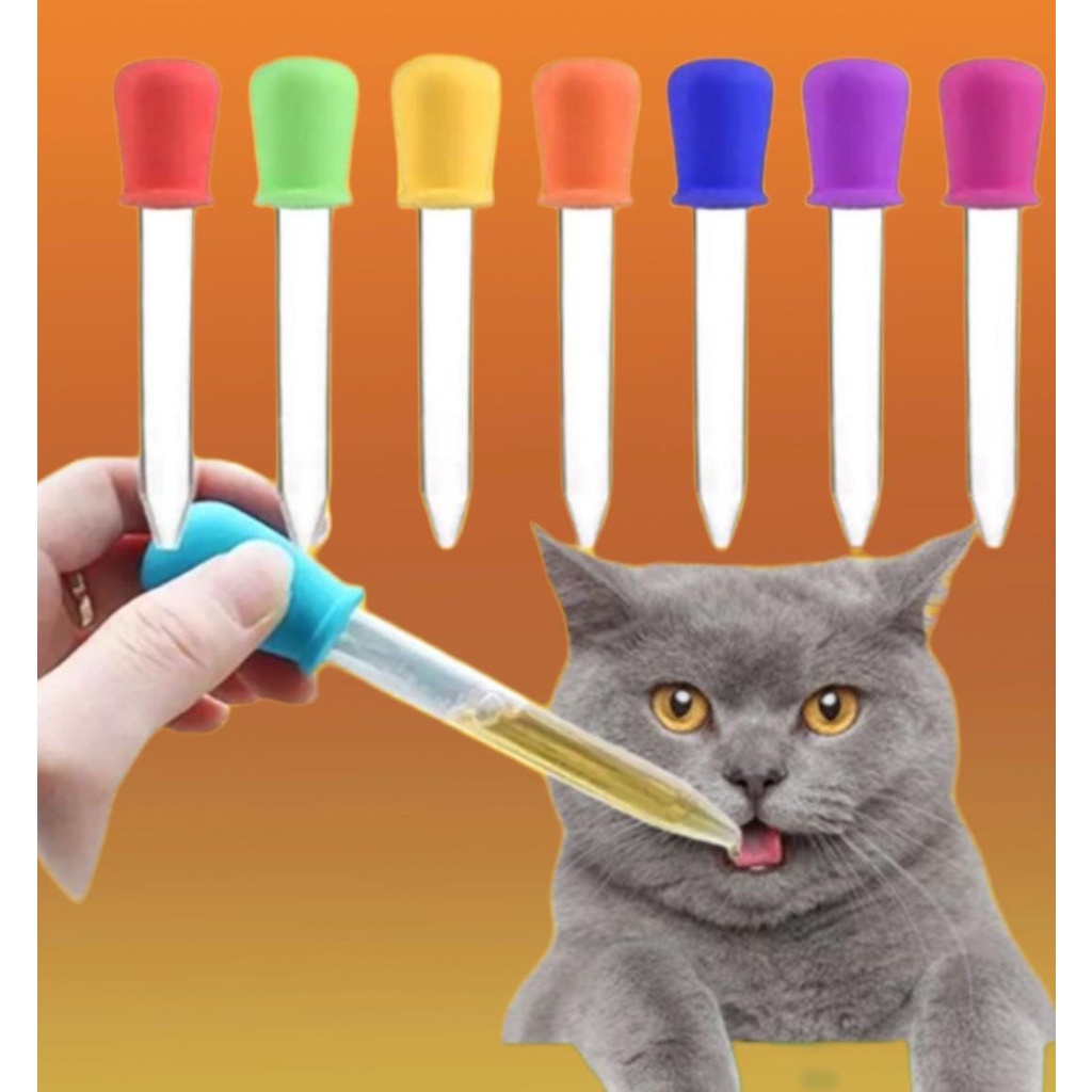 PIPET TETES 2.5ML PIPET DROP ALAT MINUM SUSU OBAT KUCING KITTEN ANJING KELINCI MURAH