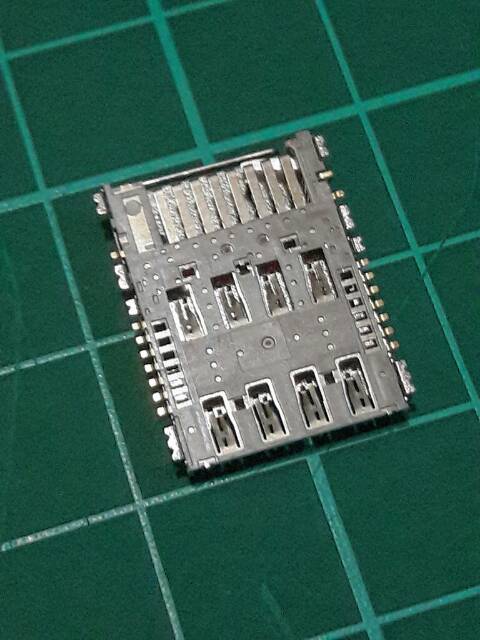 SIM Card TF SD Card Socket Holder Tray Repair Parts Samsung J5 J7 S5 G900A Note3 i9200 i9205 i9208